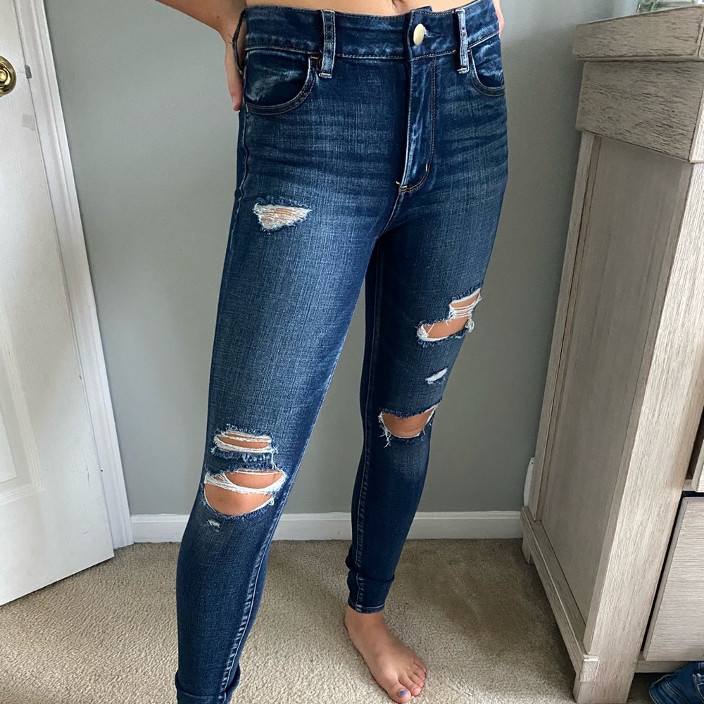 High Rise American Eagle Jeggings!